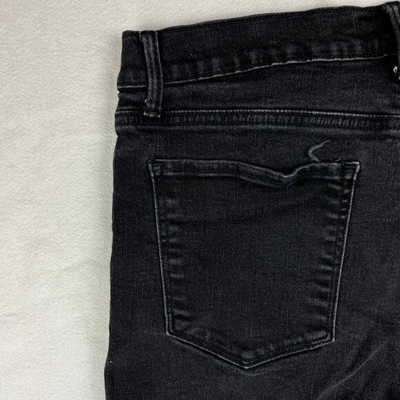 Lucky Brand Brooke Legging Jean Size 12/31 Black Wash Charcoal Skinny Leg - Picture 8 of 16